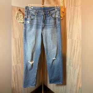 GAP Light Blue High Rise Jeans